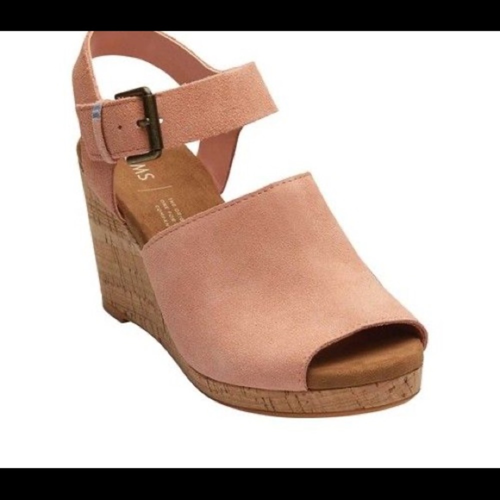 Toms Tropez Wedge Sandal, Size 6.5